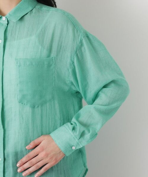 Dessin / デッサン シャツ・ブラウス | シアーカラーシャツ | 詳細17