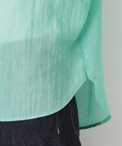 Dessin / デッサン シャツ・ブラウス | シアーカラーシャツ | 詳細19