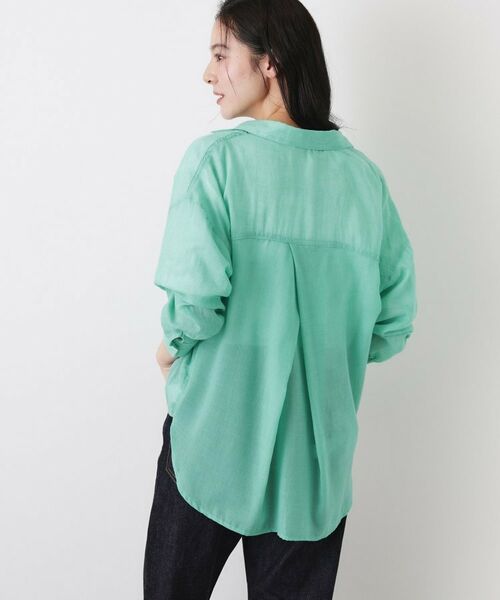 Dessin / デッサン シャツ・ブラウス | シアーカラーシャツ | 詳細6