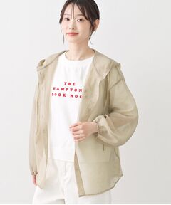 Dessin / デッサン シャツ・ブラウス | シアーアオーガンフードシャツ