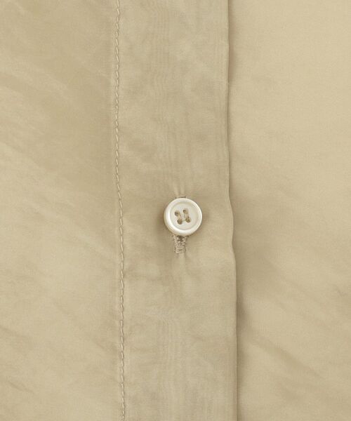 Dessin / デッサン シャツ・ブラウス | シアーアオーガンフードシャツ | 詳細12