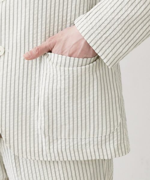 Dessin / デッサン テーラードジャケット | サッカー素材 ジャケット | 詳細14