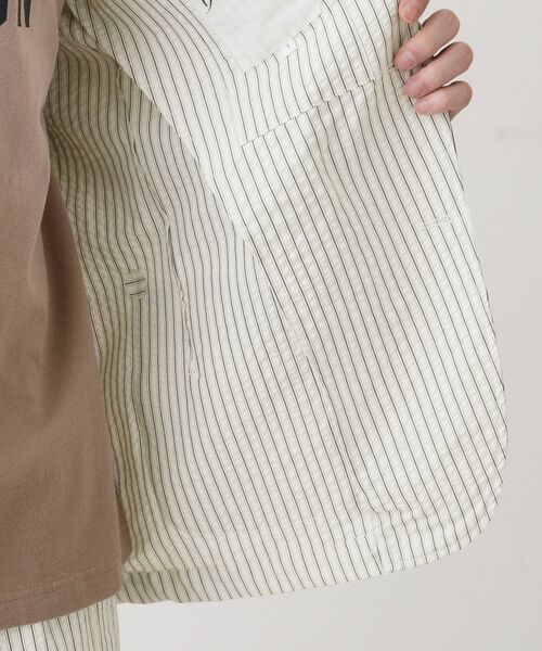 Dessin / デッサン テーラードジャケット | サッカー素材 ジャケット | 詳細17