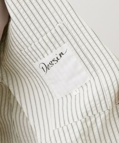 Dessin / デッサン テーラードジャケット | サッカー素材 ジャケット | 詳細18