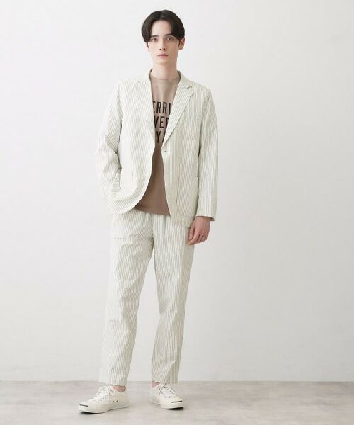 Dessin / デッサン テーラードジャケット | サッカー素材 ジャケット | 詳細2