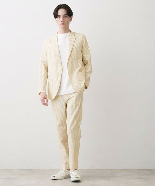 Dessin / デッサン テーラードジャケット | サッカー素材 ジャケット | 詳細7