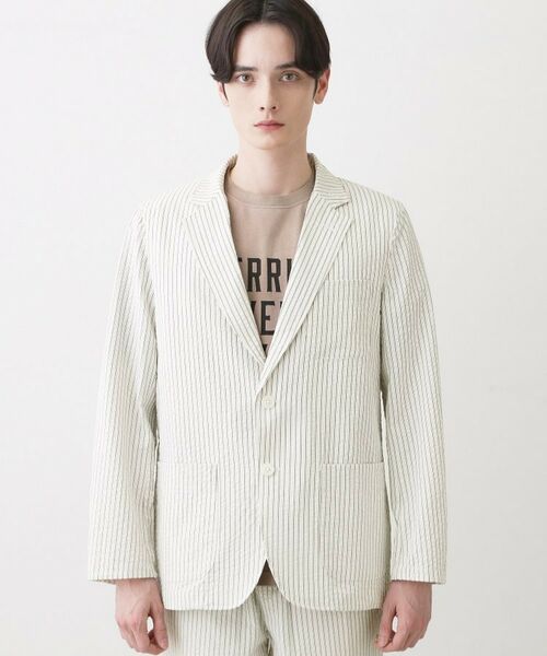 Dessin / デッサン テーラードジャケット | サッカー素材 ジャケット | 詳細9