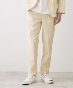 Dessin / デッサン パンツ | サッカー素材 テーパードパンツ