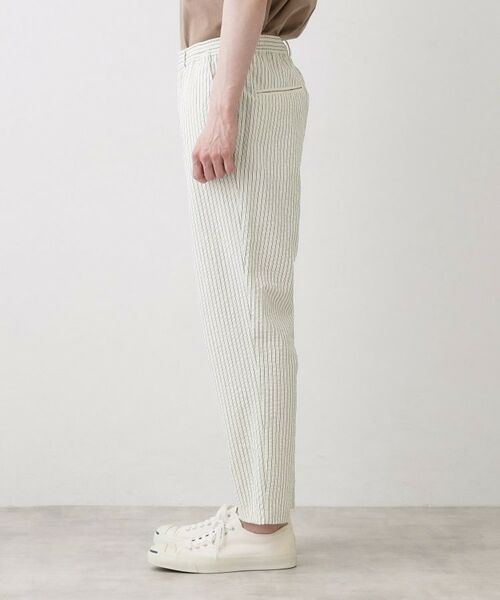 Dessin / デッサン パンツ | サッカー素材 テーパードパンツ | 詳細10