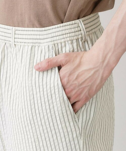 Dessin / デッサン パンツ | サッカー素材 テーパードパンツ | 詳細13