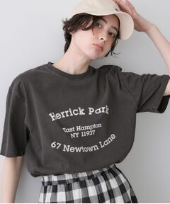 Dessin / デッサン カットソー | 【ユニセックス/洗える】ピグメントロゴTシャツ