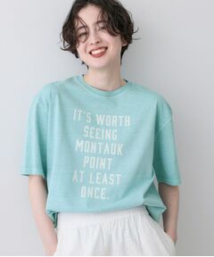 Dessin / デッサン カットソー | 【ユニセックス/洗える】ピグメントロゴTシャツ