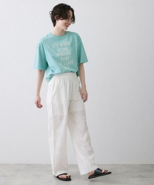 Dessin / デッサン カットソー | 【ユニセックス/洗える】ピグメントロゴTシャツ | 詳細11