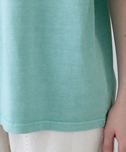 Dessin / デッサン カットソー | 【ユニセックス/洗える】ピグメントロゴTシャツ | 詳細18