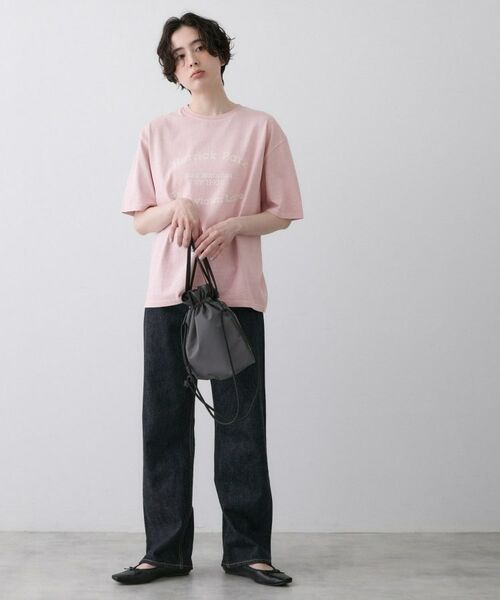 Dessin / デッサン カットソー | 【ユニセックス/洗える】ピグメントロゴTシャツ | 詳細7