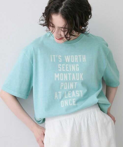 Dessin / デッサン カットソー | 【ユニセックス/洗える】ピグメントロゴTシャツ | 詳細9