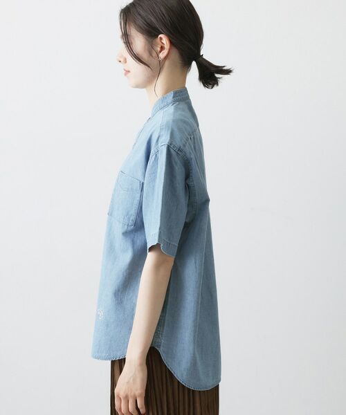 Dessin / デッサン シャツ・ブラウス | 綿麻デニムシャツ | 詳細10