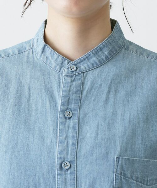 Dessin / デッサン シャツ・ブラウス | 綿麻デニムシャツ | 詳細12