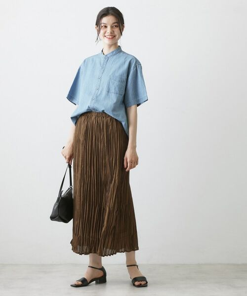 Dessin / デッサン シャツ・ブラウス | 綿麻デニムシャツ | 詳細3