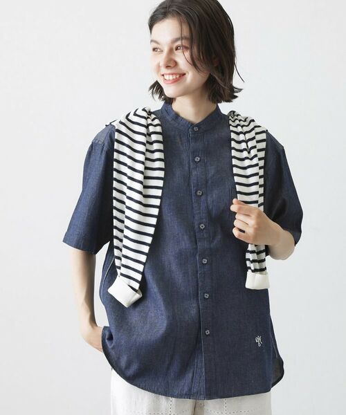 Dessin / デッサン シャツ・ブラウス | 綿麻デニムシャツ | 詳細5