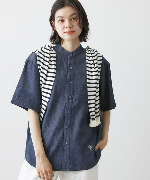 Dessin / デッサン シャツ・ブラウス | 綿麻デニムシャツ | 詳細6