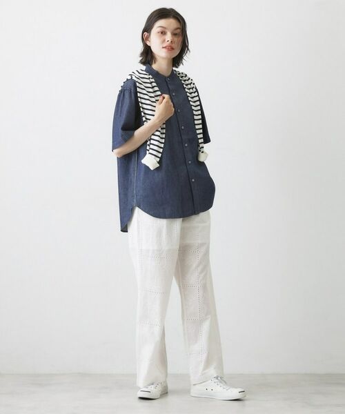 Dessin / デッサン シャツ・ブラウス | 綿麻デニムシャツ | 詳細7