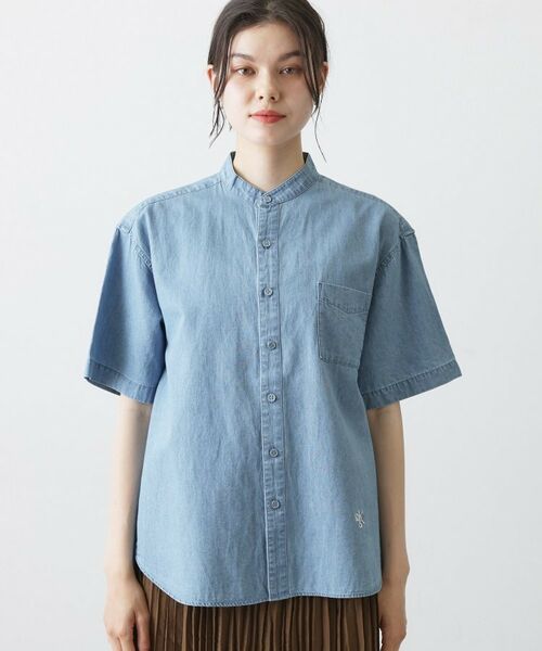 Dessin / デッサン シャツ・ブラウス | 綿麻デニムシャツ | 詳細9