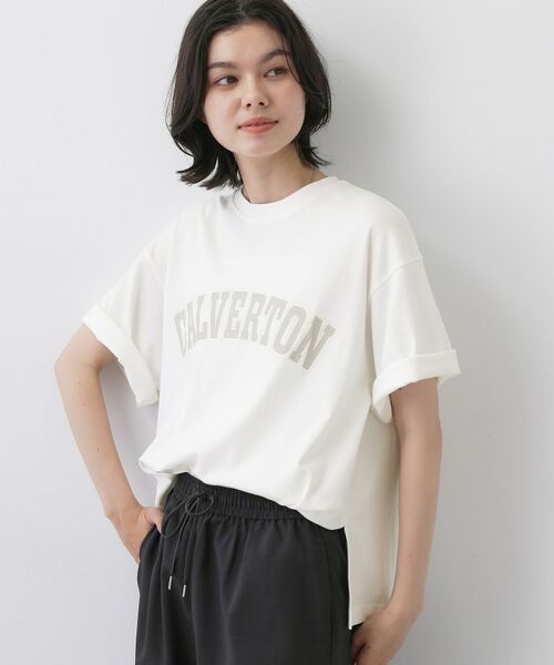 Dessin / デッサン Tシャツ | 撥水加工プリントT(ホワイト(002))