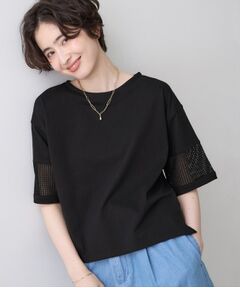 Dessin / デッサン カットソー | メッシュレーススリーブプルオーバー
