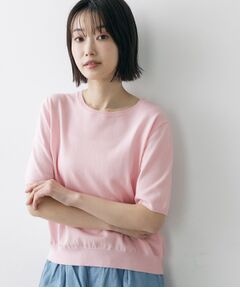 Dessin / デッサン ニット・セーター | 【9色展開/接触冷感/UVカット】ドライタッチサマーニットT