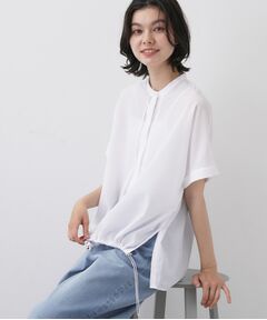 Dessin / デッサン シャツ・ブラウス | 【高通気】ドロストフレンチスリーブシャツ