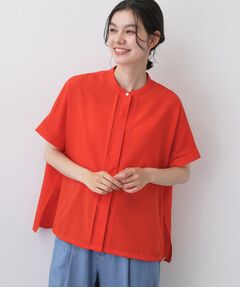 Dessin / デッサン シャツ・ブラウス | 【高通気】ドロストフレンチスリーブシャツ