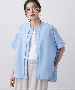 Dessin / デッサン シャツ・ブラウス | 【高通気】ドロストフレンチスリーブシャツ