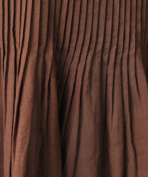 Dessin / デッサン シャツ・ブラウス | インドコットンピンタックブラウス | 詳細12