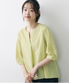 Dessin / デッサン シャツ・ブラウス | エアリーサッカーブラウス