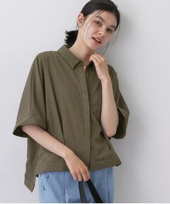 Dessin / デッサン シャツ・ブラウス | クロップドシュリンクシャツ