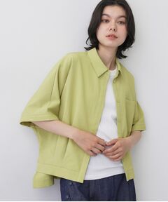 Dessin / デッサン シャツ・ブラウス | クロップドシュリンクシャツ