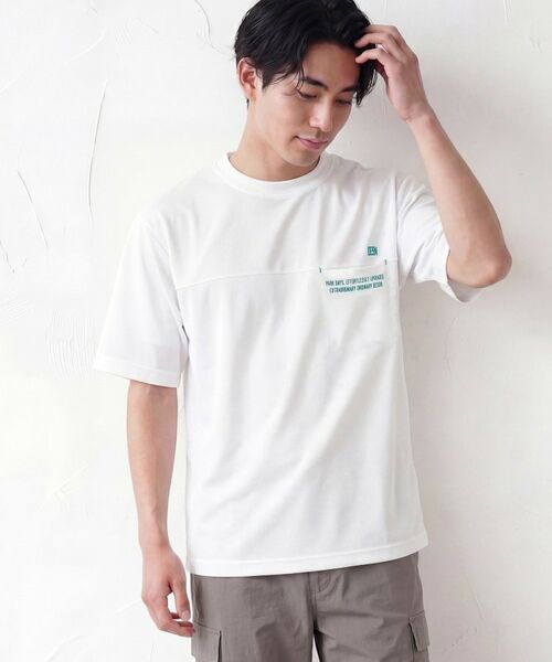Dessin / デッサン Tシャツ | メッシュ素材 スポーティTシャツ | 詳細1
