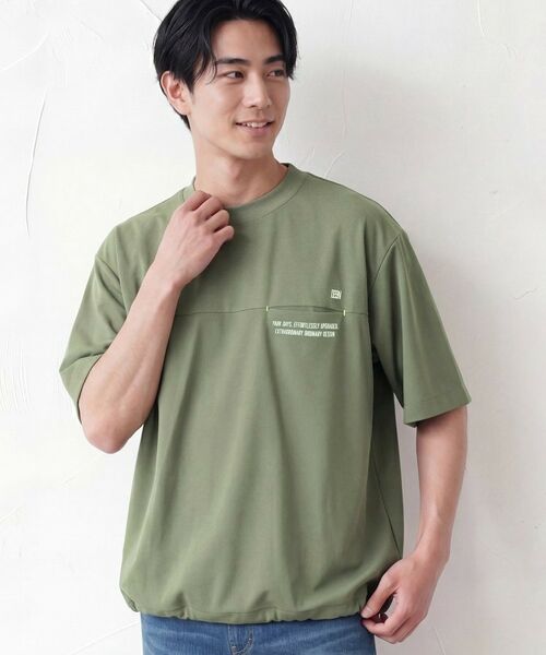 Dessin / デッサン Tシャツ | メッシュ素材 スポーティTシャツ | 詳細10