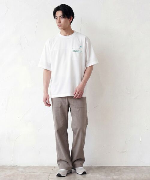 Dessin / デッサン Tシャツ | メッシュ素材 スポーティTシャツ | 詳細2