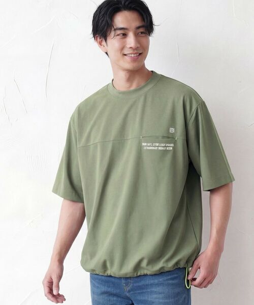 Dessin / デッサン Tシャツ | メッシュ素材 スポーティTシャツ | 詳細9