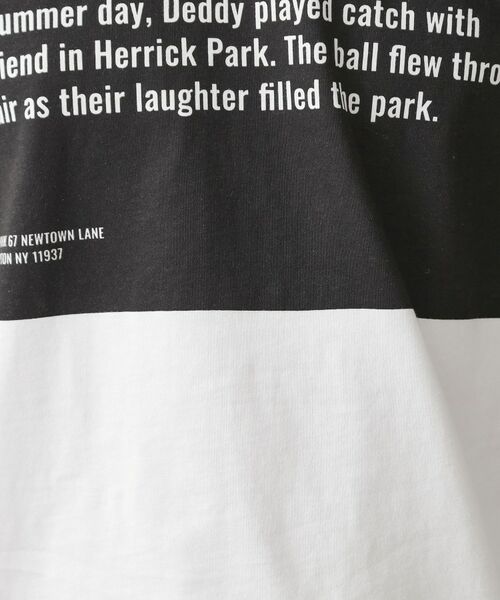 Dessin / デッサン Tシャツ | 【洗える】オーガニックコットングラフィックTシャツ | 詳細4