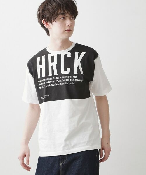 Dessin / デッサン Tシャツ | 【洗える】オーガニックコットングラフィックTシャツ（ブラック(519)）