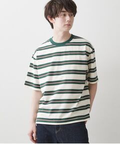 Dessin / デッサン Tシャツ | ボーダークルーカットソー