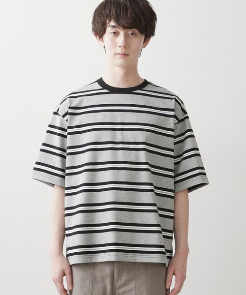 Dessin / デッサン Tシャツ | ボーダークルーカットソー | 詳細13