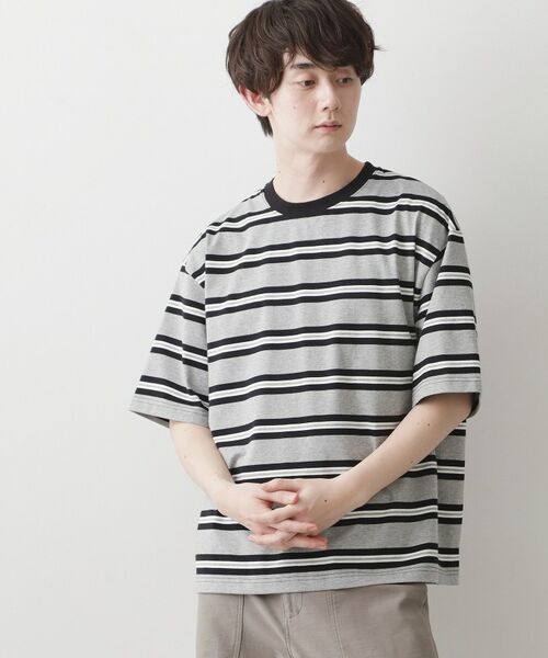 Dessin / デッサン Tシャツ | ボーダークルーカットソー | 詳細5