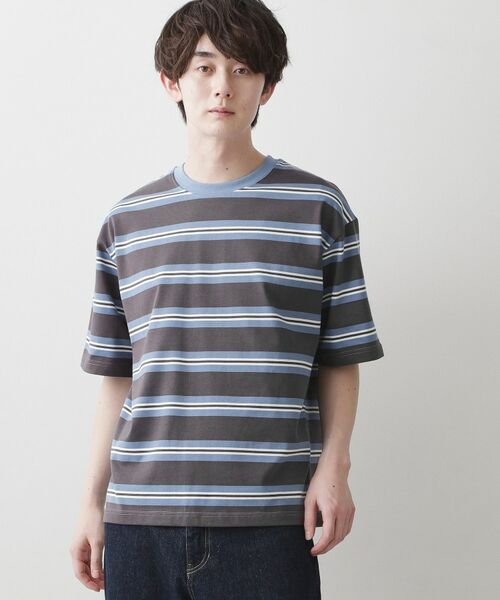 Dessin / デッサン Tシャツ | ボーダークルーカットソー | 詳細9