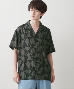 Dessin / デッサン シャツ・ブラウス | キャットプリントシャツ