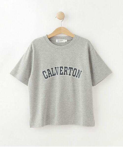 Dessin / デッサン Tシャツ | 撥水加工プリントキッズT(グレー(012))