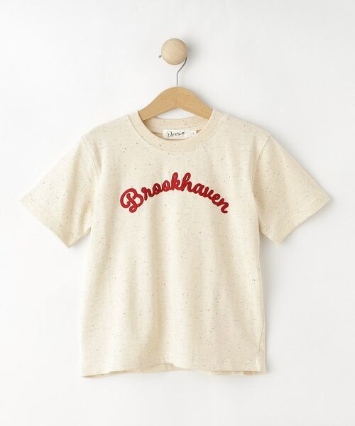 Dessin / デッサン Tシャツ | 【リンクコーデ可/洗える】カラーネップロゴTシャツ | 詳細1